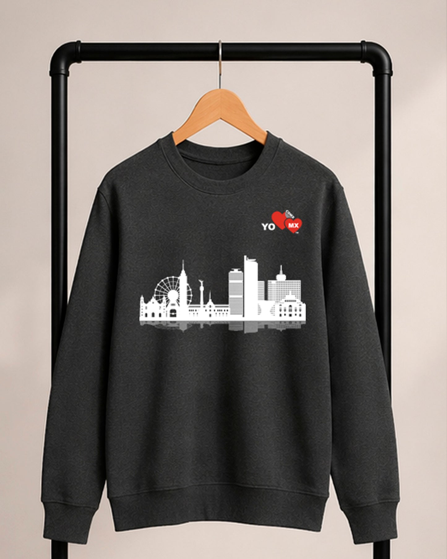Sudadera YO ❤️ MX — City Landscape