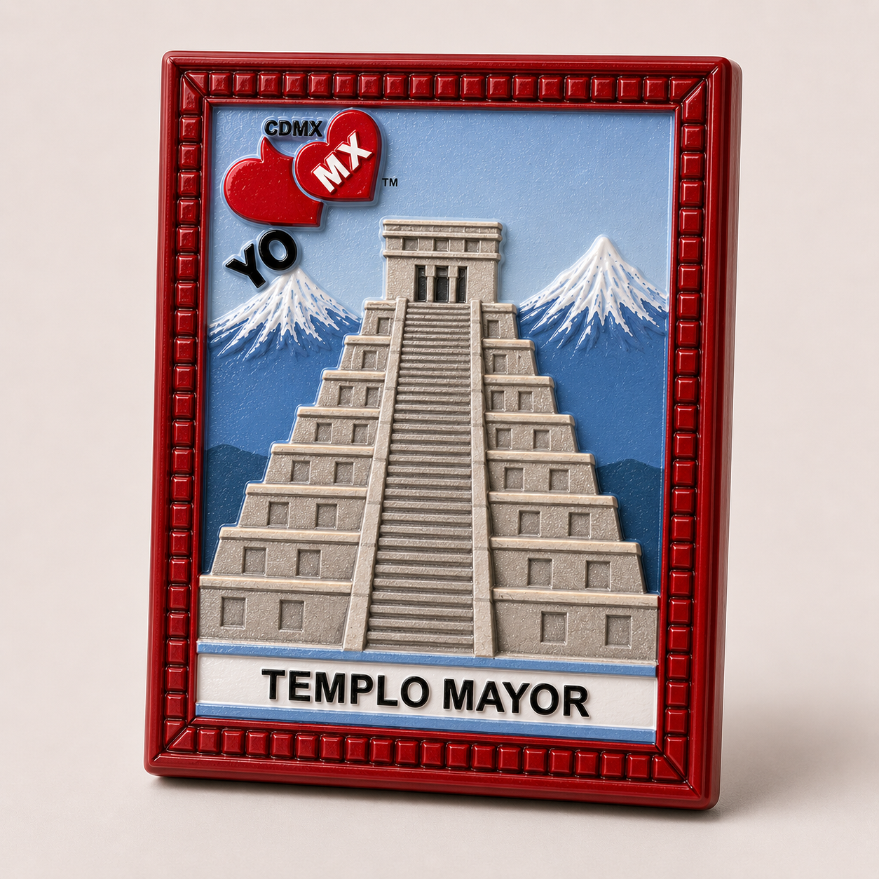 Imán YO ❤️ MX — Templo Mayor