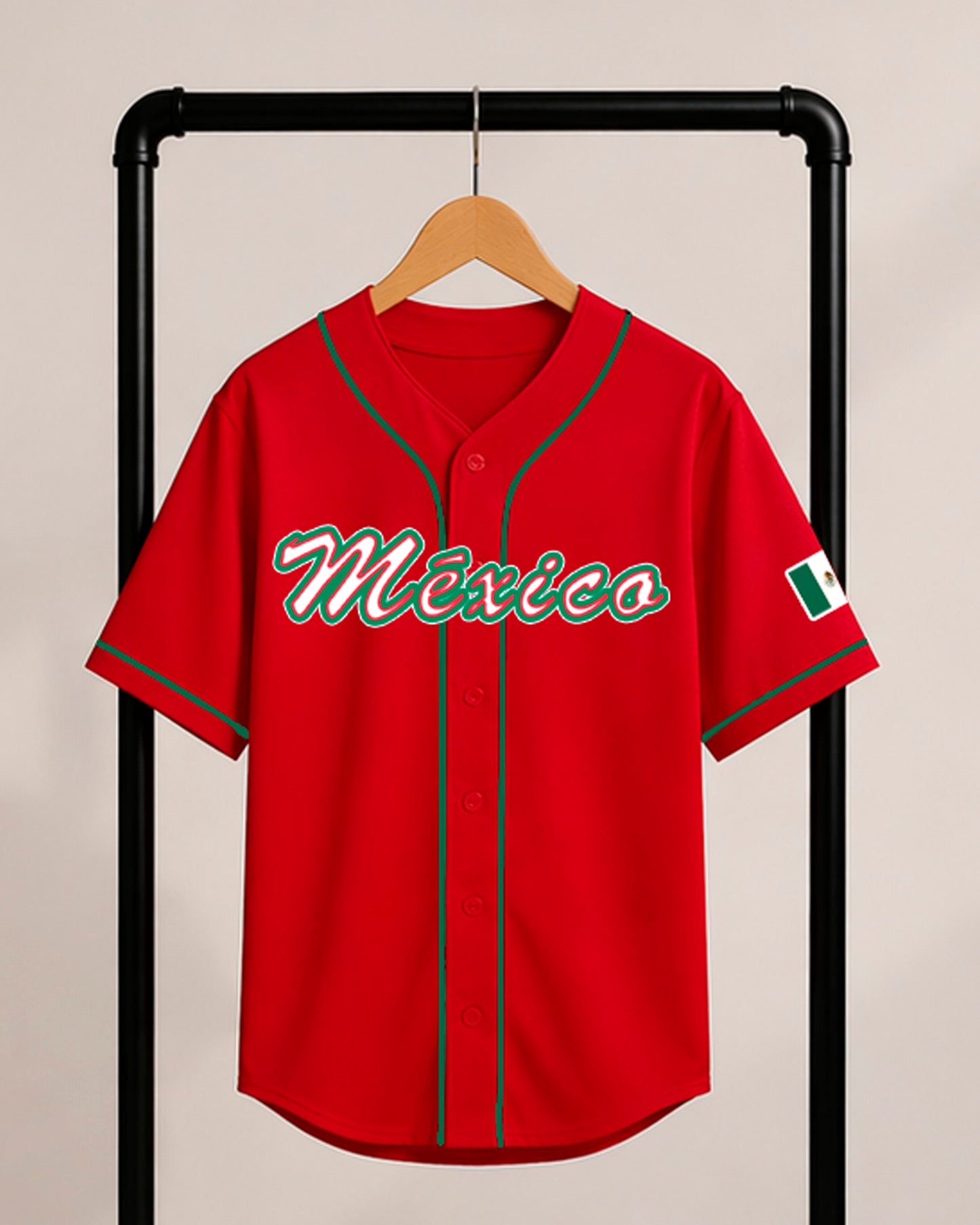 Jersey YO ❤️ MX — Classic Baseball