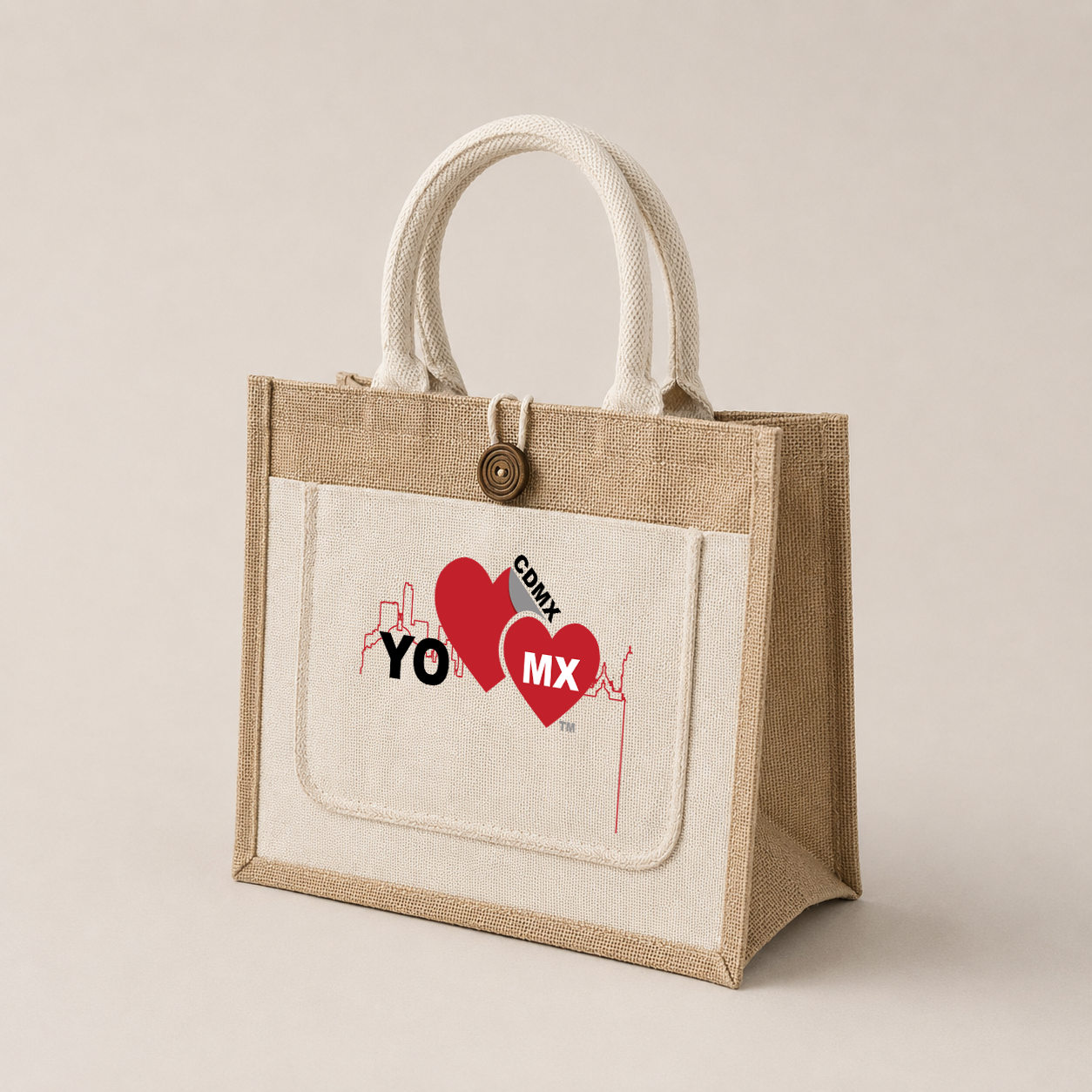 Bolsa YO ❤️ MX — Market Tote