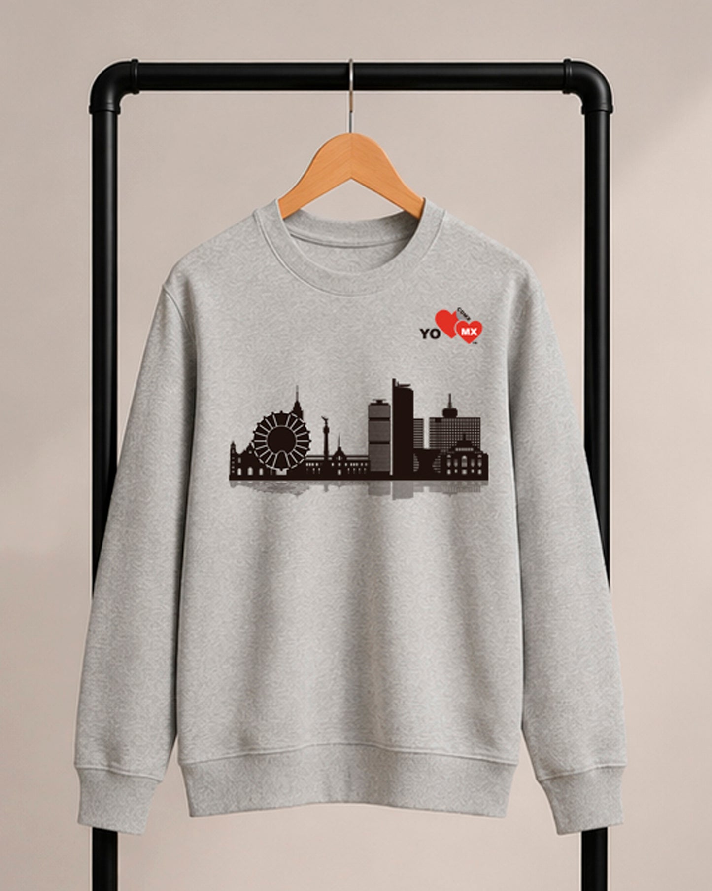 Sudadera YO ❤️ MX — City Landscape