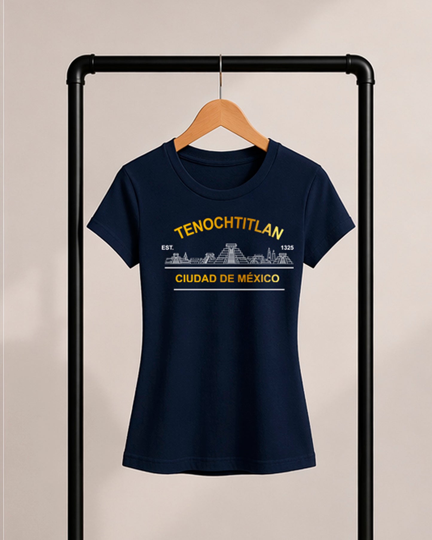 Playera YO ❤️ MX — Skyline Raíces