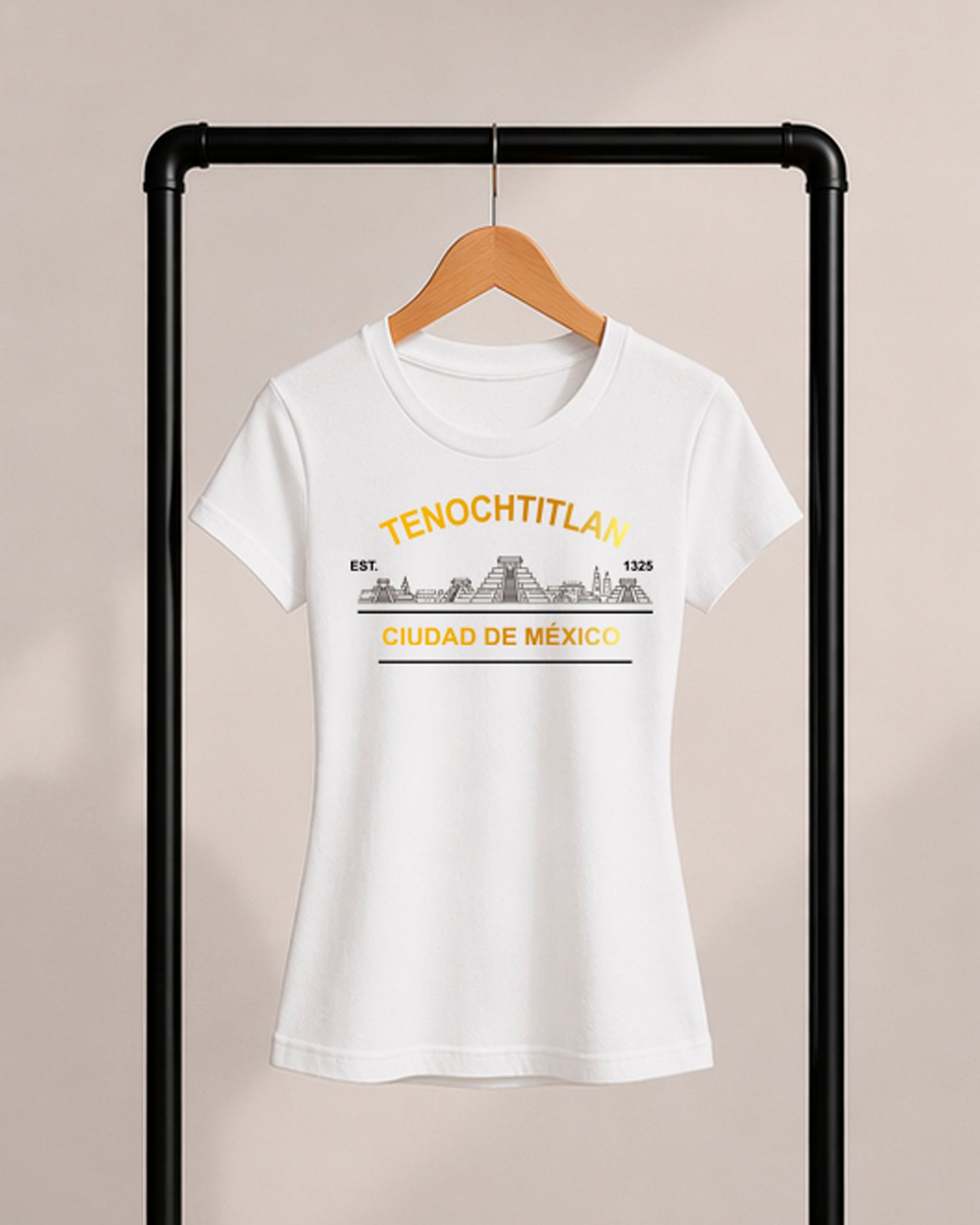 Playera YO ❤️ MX — Skyline Raíces