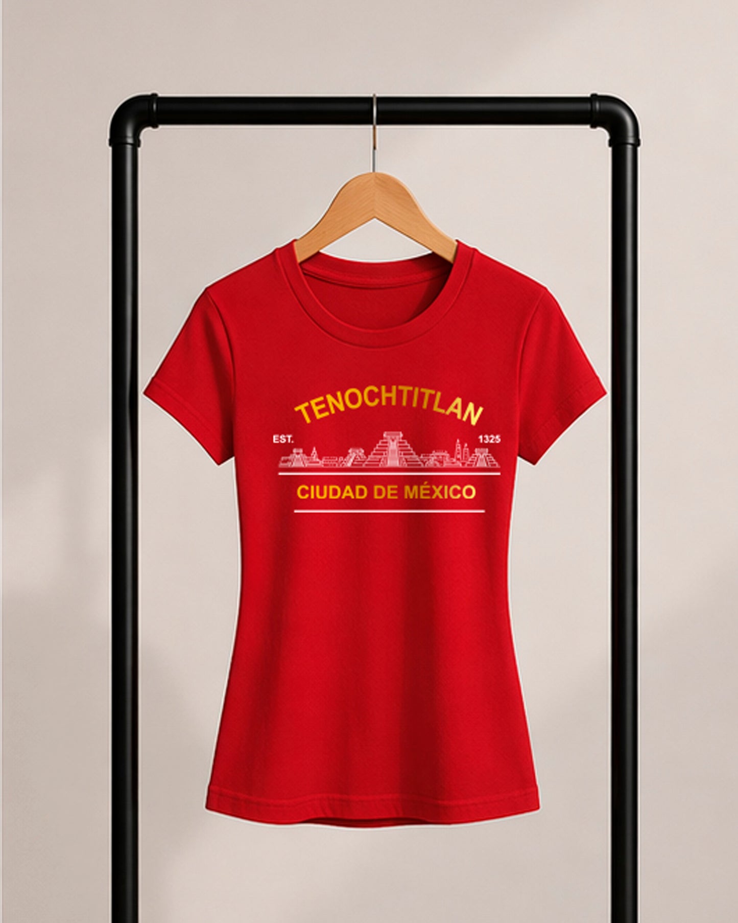 Playera YO ❤️ MX — Skyline Raíces