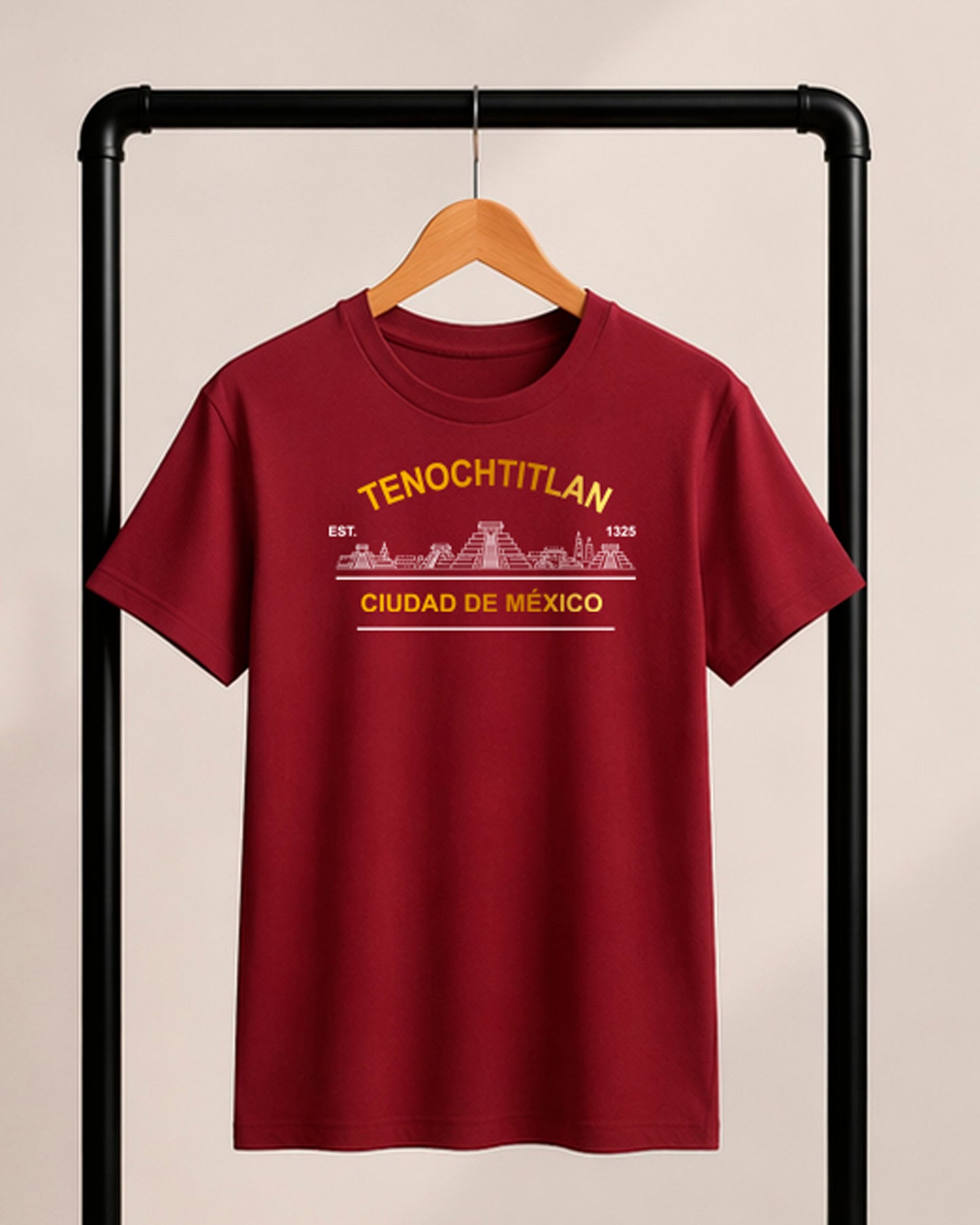 Playera YO ❤️ MX — Skyline Raíces
