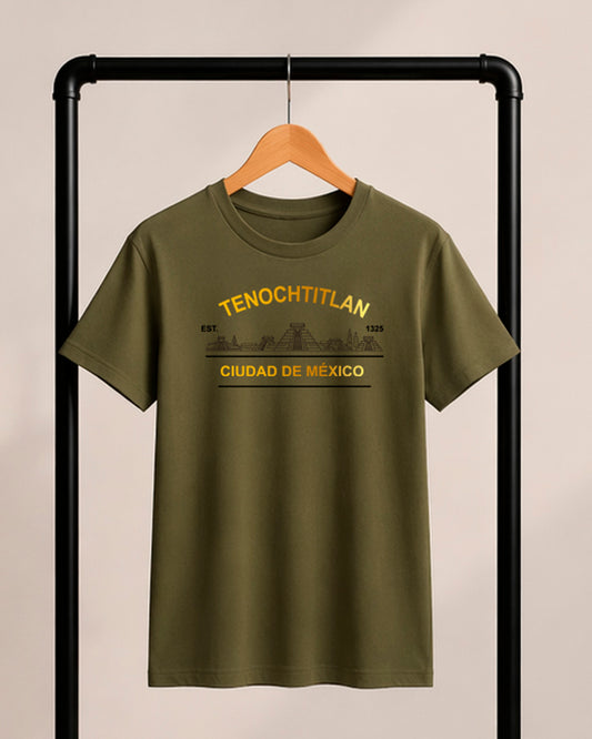 Playera YO ❤️ MX — Skyline Raíces