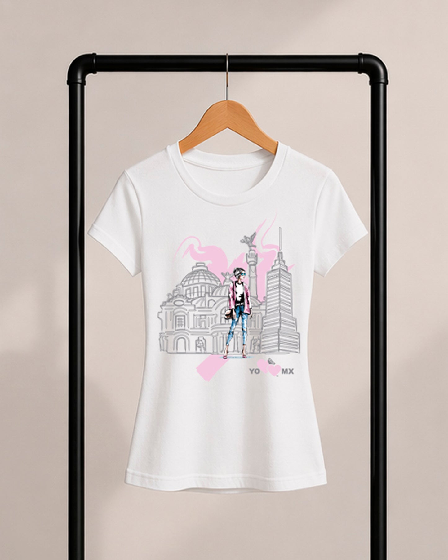 Playera YO ❤️ MX — Fashion
