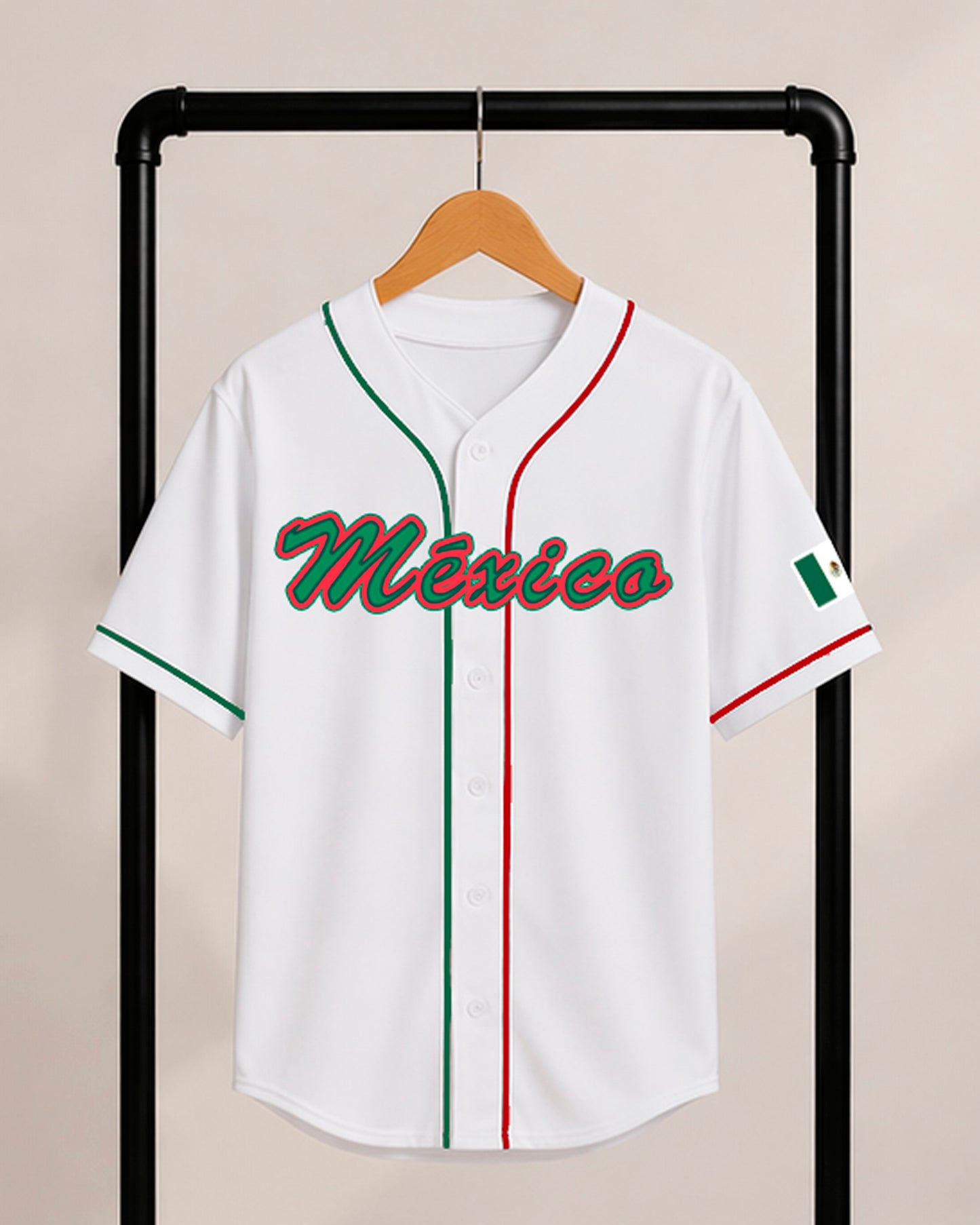 Jersey YO ❤️ MX — Classic Baseball