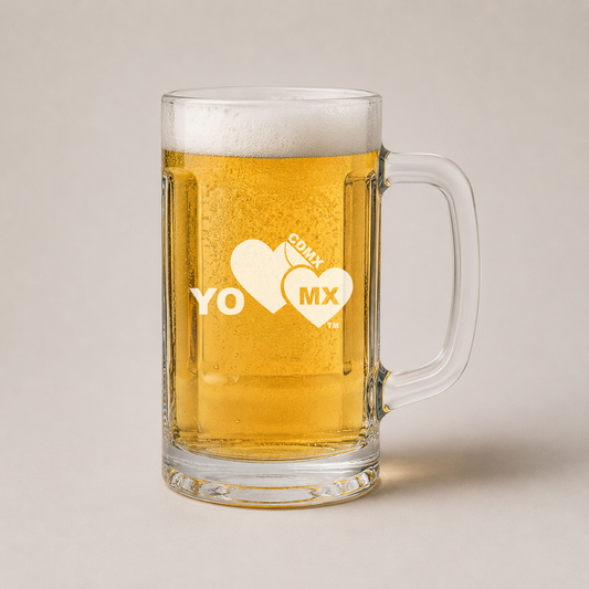 Tarro Cervecero YO ❤️ MX — Golden Pint