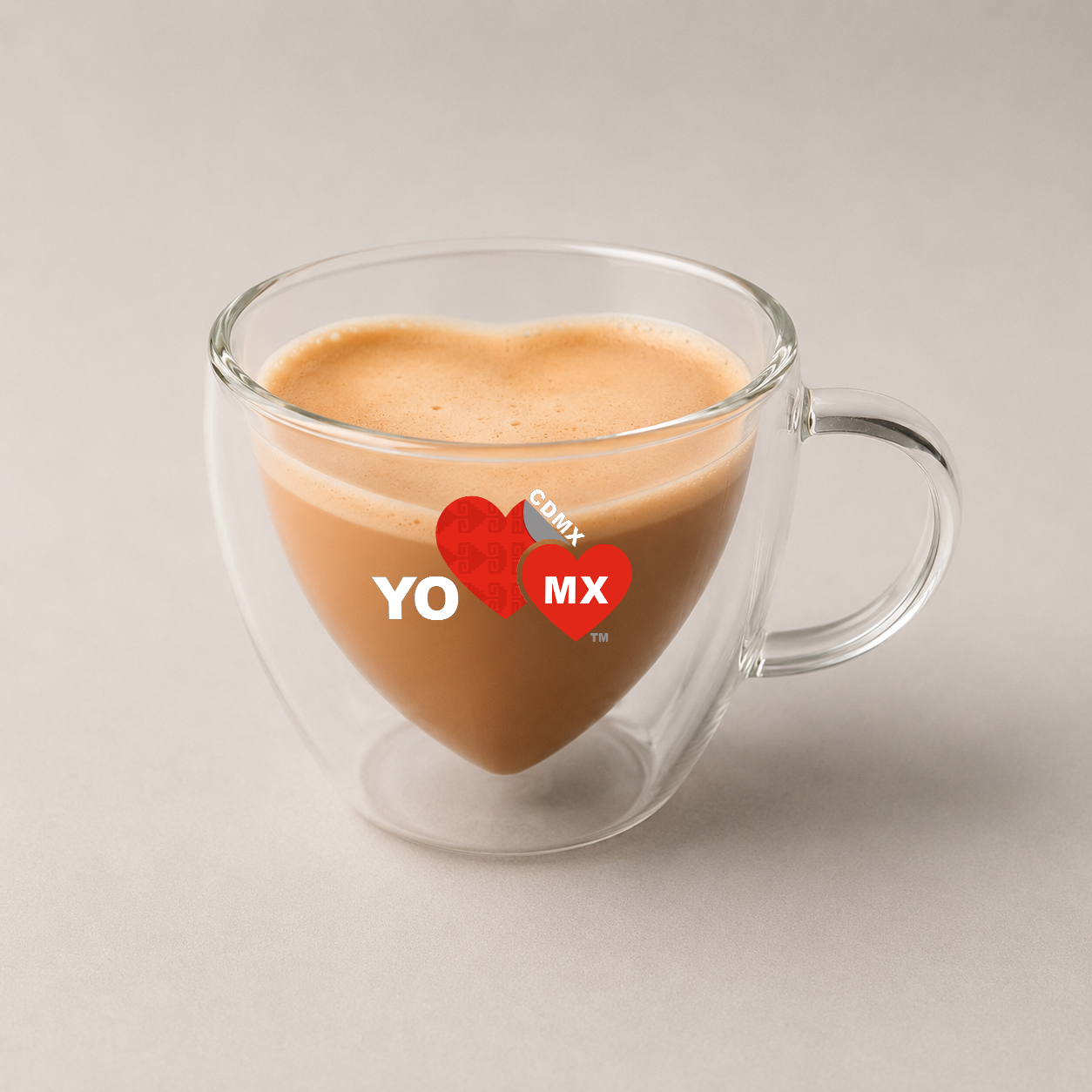 Taza YO ❤️ MX — Heart Mug